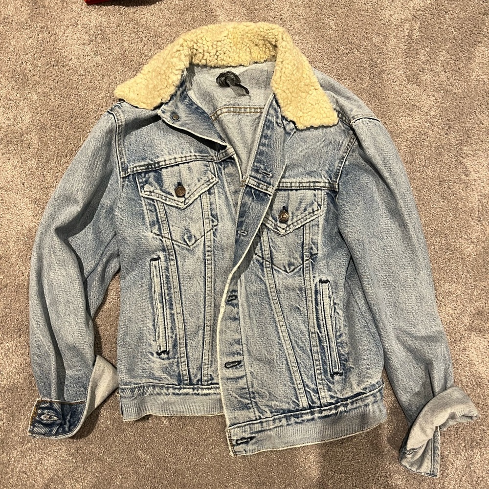 Vintage Levi’s/Reformation denim jacket